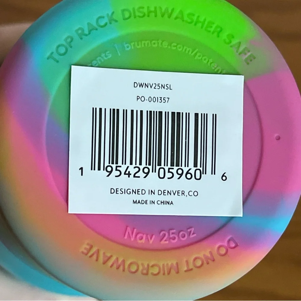 Brumate Nav 25oz Neon Swirl - Picture 7 of 12